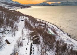 Hybridbauten von Polar Life Haus in Lyngen, Norwegen