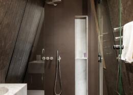Aurora Lodge 2, Badezimmer in einem Hybridhau﻿s