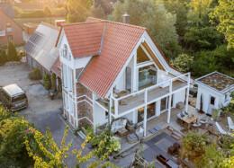 Blockhaus im deutschen Stil