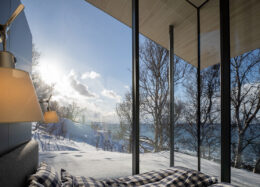 Aurora Lodge – Architektenhaus In Norwegen – Schlafzimmer