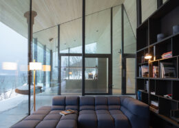 Aurora Lodge – Architektenhaus In Norwegen – Wohnzimmer