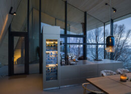 Aurora Lodge – Architektenhaus In Norwegen – Küche