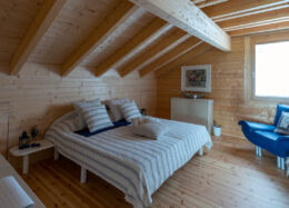 Polar - Massivholzhaus in Deutschland - Schlafzimmer