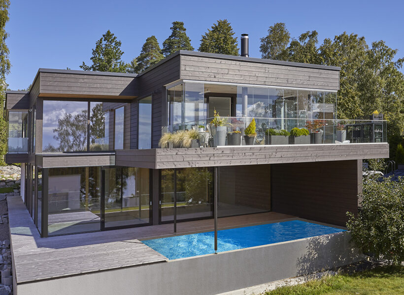 Architektenhaus in Finnland