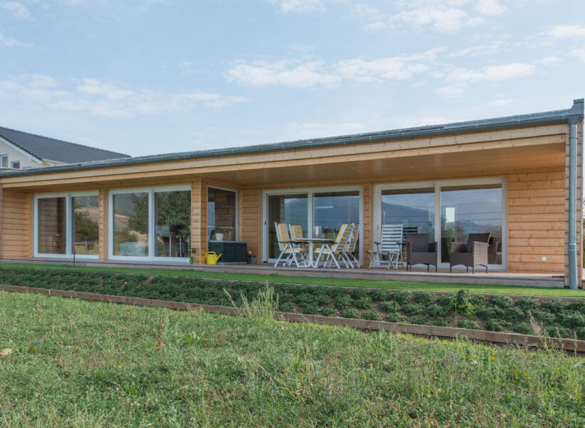 Blockhaus in der Schweiz