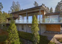 Massivholzhaus in Finnland