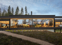Modernes Architektenhaus in Finnland