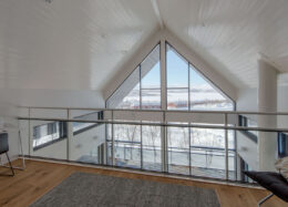 Modernes Holzhaus Villa Kilpisjärvi, Dachboden
