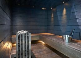 Architektenhaus Luoto, Sauna