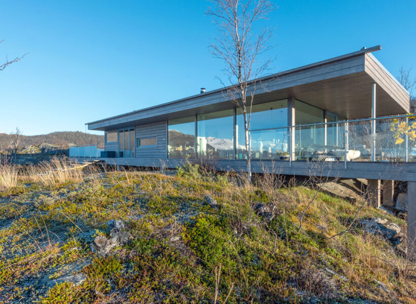 Massivholzhaus in Norwegen