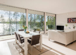 Plus Villa in Finnland - Grosse Fenster