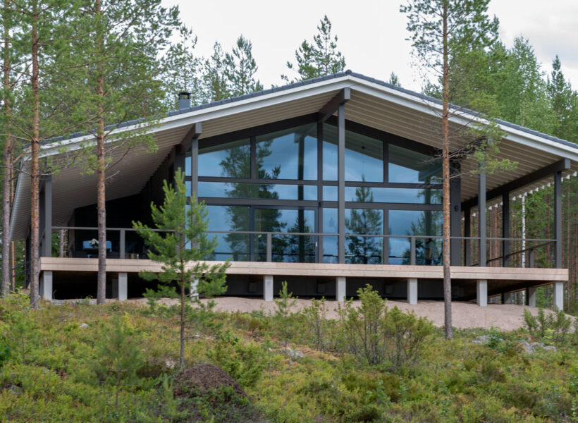 Modernes Holzhaus Polar