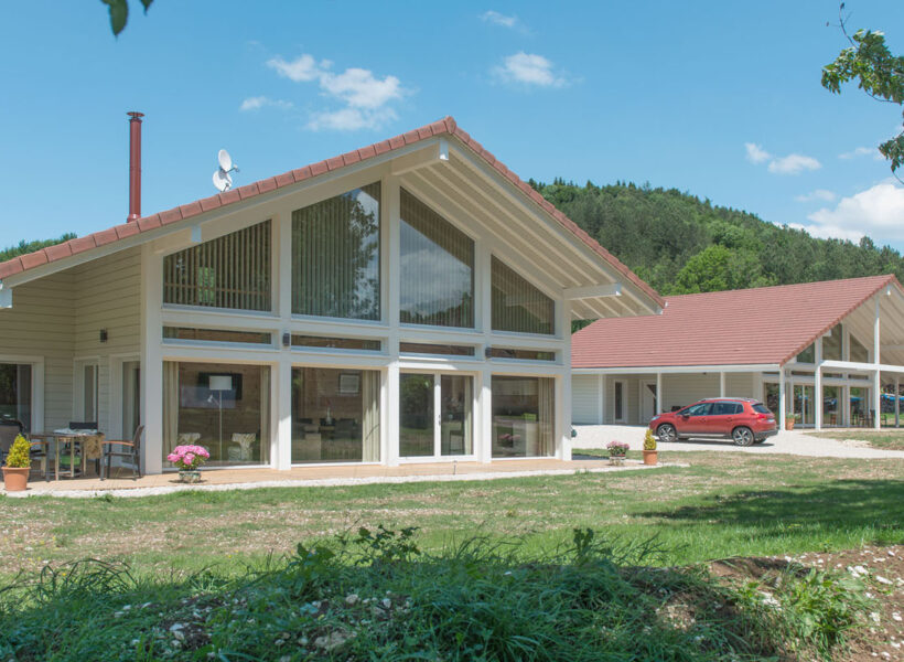 Polar - Massivholzhaus in Frankreich