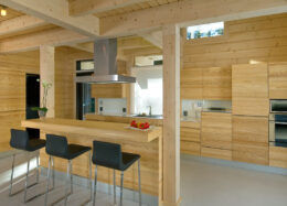 Polar Swan 225 - Massivholzhaus in Finnland - Küche
