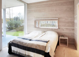 Villa Rapala - Architektenhaus in Finnland - Schlafzimmer